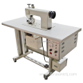 Speed control and high efficiency ultrasonic non-woven embossing and sewing machine